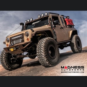 Jeep Wrangler JK Venom Front Bumper w/ Winch Mounts by Addictive Desert Designs - 2007+